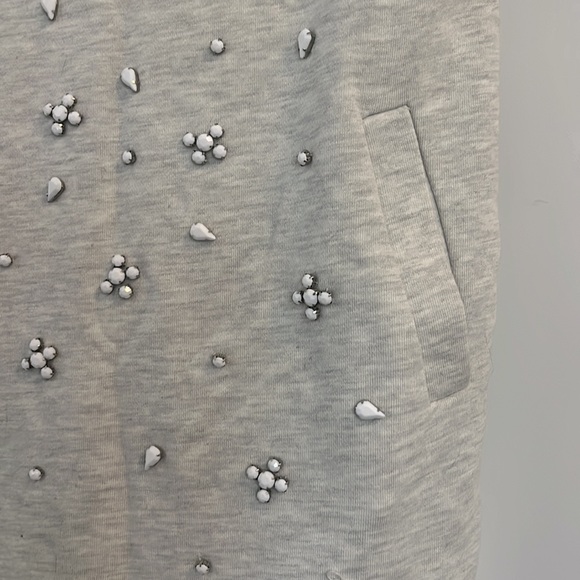 Mini Bedazzled Tshirt Dress - Picture 4 of 5